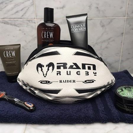 Ram Rugby-Rugby Ball Wash Bag