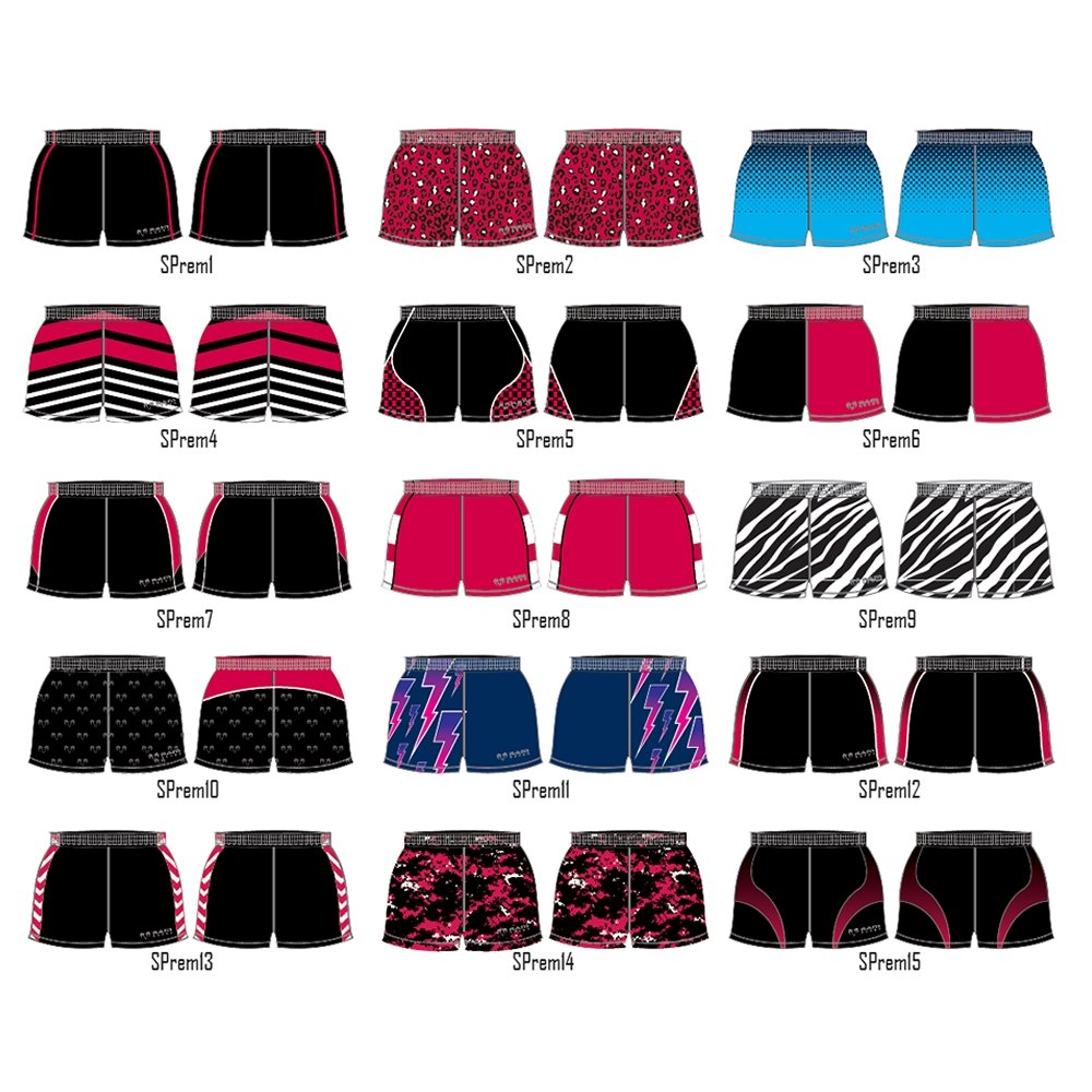 Ram Rugby-Rugby Short - Sublimated - Poly Twill
