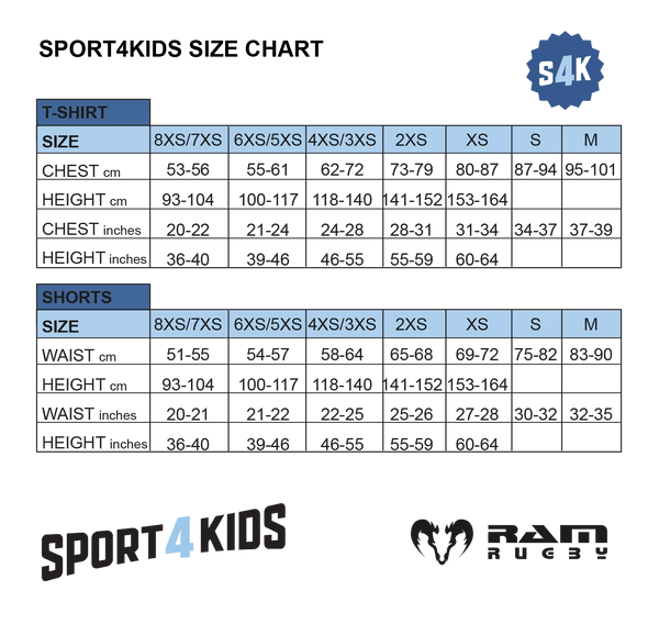 Ram Rugby-S4K Basic Football Academy Kit Bundle