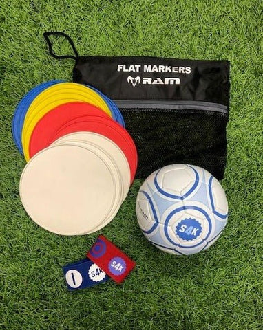 Ram Rugby-S4K Football Practice@Home Kit (Toddlers & Kickers - 18m to 4.5 yrs)