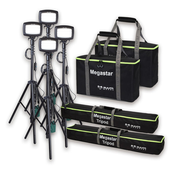 Ram Rugby-Solaris Megastar 20K LED Floodlight with Lithium-ion Battery