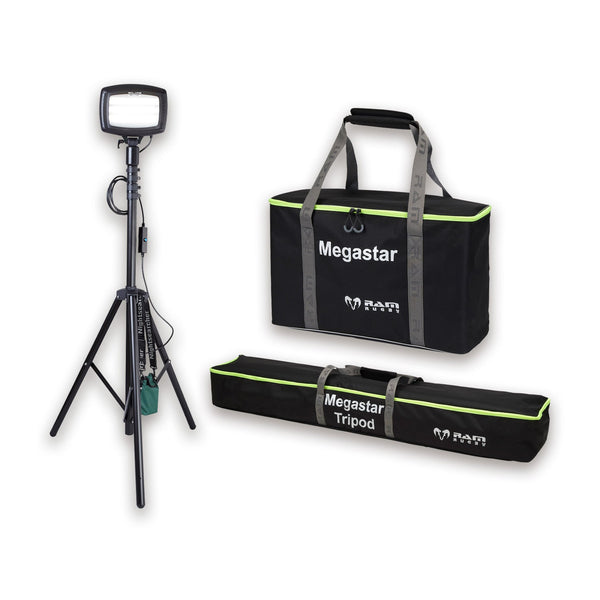 Ram Rugby-Solaris Megastar 20K LED Floodlight with Lithium-ion Battery