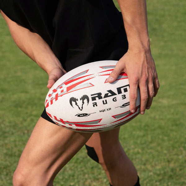Ram Rugby-Squad Trainer Ball Bundle - 30 x balls and 2 bags
