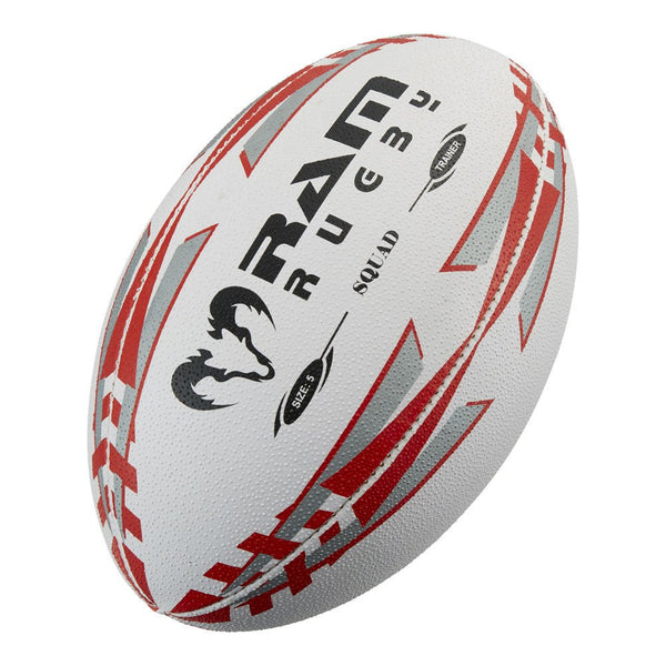 Ram Rugby-Squad Trainer Ball Bundle - 30 x balls and 2 bags