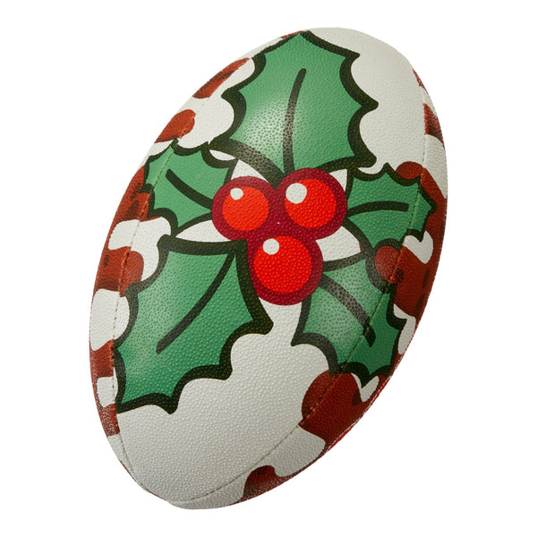Ram Rugby-Squad - Training Ball - Christmas Pudding Design
