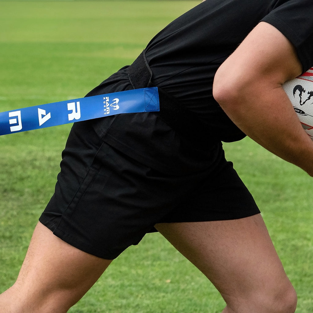Ram Rugby-Tag Rugby Belt Set - PVC - Large