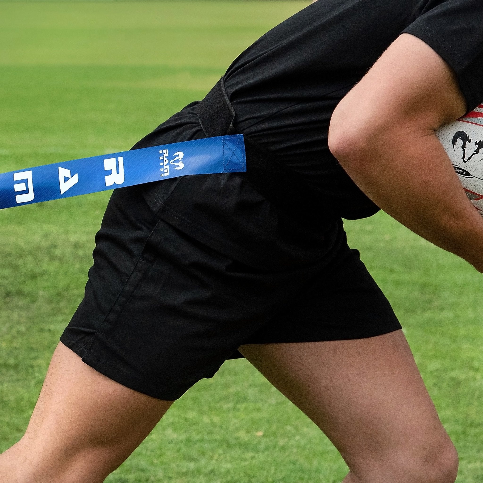 Ram Rugby-Tag Rugby Belt Set - PVC - Large