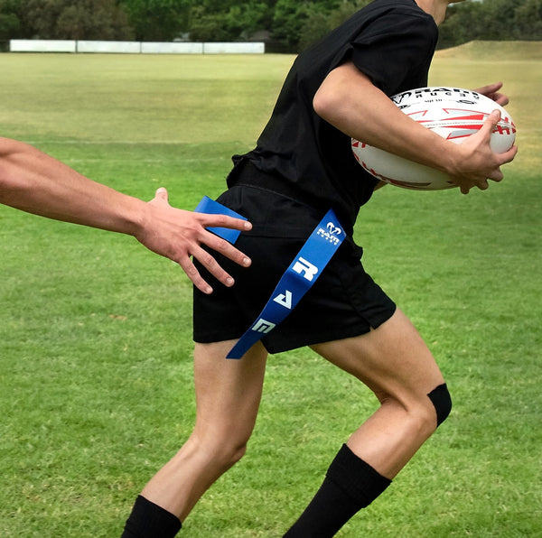 Tag Rugby Set 10 X Large Belts 20 X PVC Tags 3 Colours Available tag-rugby-set-10-x-large-belts-20-x-pvc-tags-3-colours-available