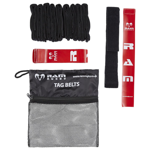 Ram Rugby-Tag Rugby Belt Set - PVC - Large