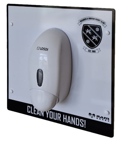 Ram Rugby-Wall Mounted Hand Sanitiser